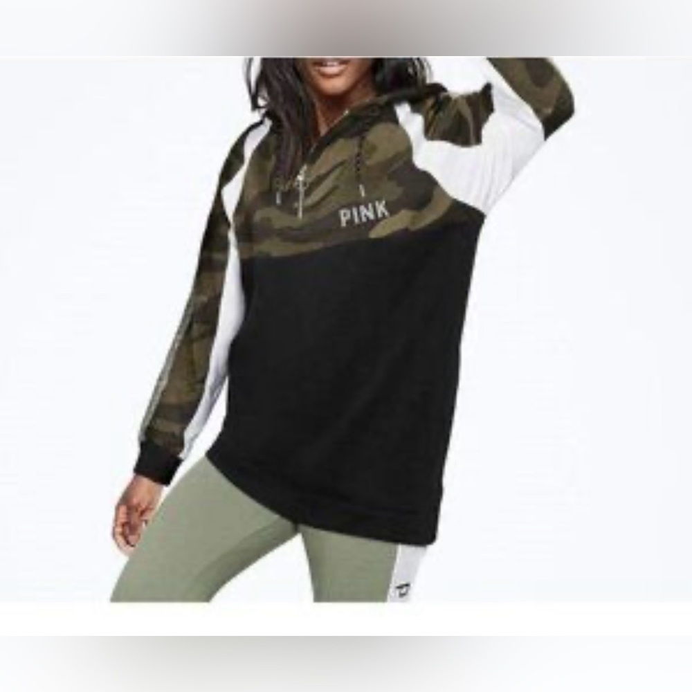PINK Victoria's‎ Secret Camouflage and Black Hoodie